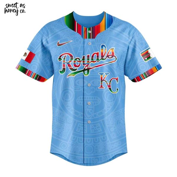 Kansas City Royals Mexican Heritage Month 2025 Special Jersey