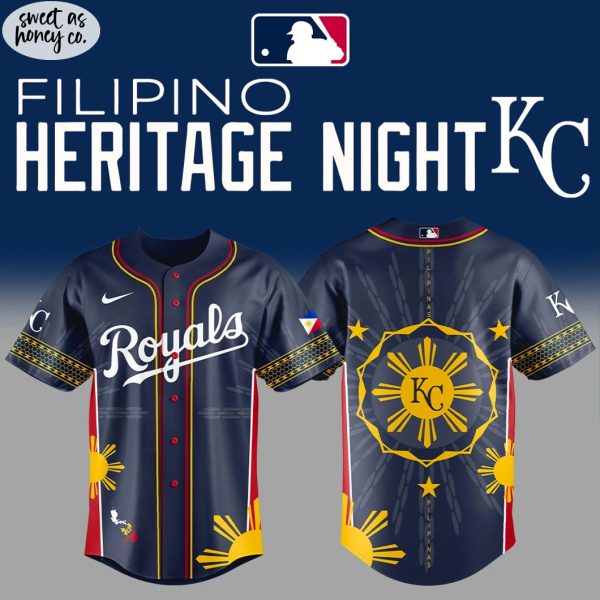 Kansas City Royals x Filipino Heritage Night 2025 Special Jersey