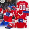 Kitchener Rangers Warn Up Jersey Auction 2025 Hockey Jersey