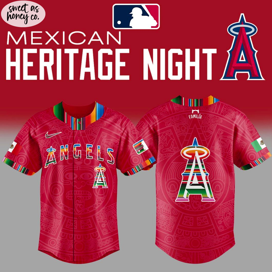 Los Angeles Angels Mexican Heritage Month 2025 Jersey Los Angeles Angels Mexican Heritage Month 2025 Jersey