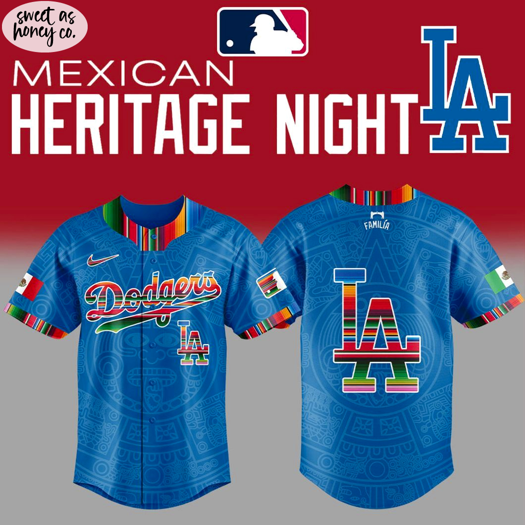 Los Angeles Dodgers Mexican Heritage Month 2025 Jersey Los Angeles Dodgers Mexican Heritage Month 2025 Jersey