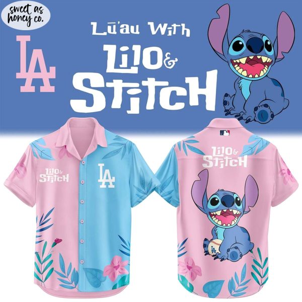 Los Angeles Dodgers x Lilo And Stitch 2025 Hawaiian Shirt