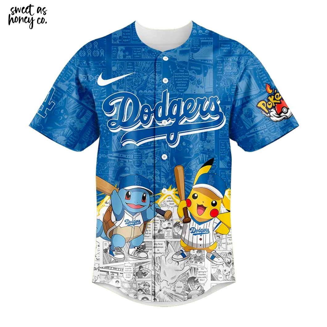 Los Angeles Dodgers x Pokémon Limited Edition 2025 Baseball Jersey Los Angeles Dodgers x Pokémon Limited Edition 2025 Baseball Jersey