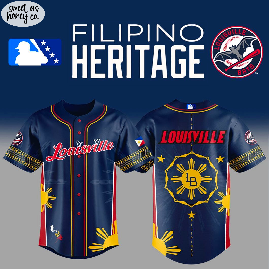 Louisville Bats Filipino Heritage Night 2025 Limited Jersey Louisville Bats Filipino Heritage Night 2025 Limited Jersey