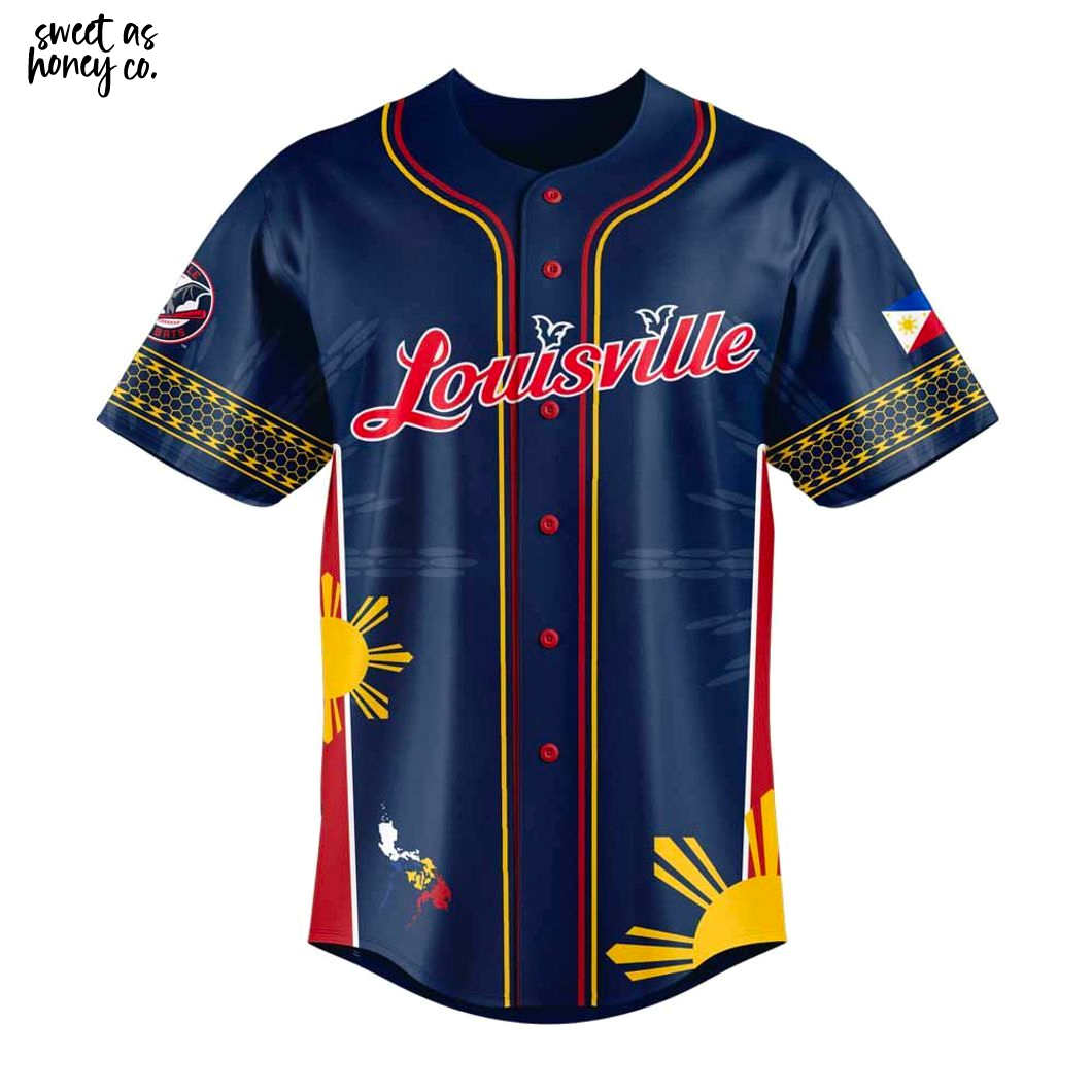 Louisville Bats Filipino Heritage Night 2025 Limited Jersey Louisville Bats Filipino Heritage Night 2025 Limited Jersey