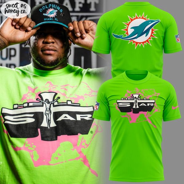 Miami Dolphins 2025 New Green Special 3D T-Shirt