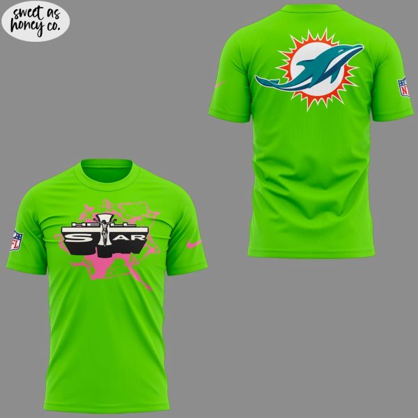 Miami Dolphins 2025 New Green Special 3D T-Shirt