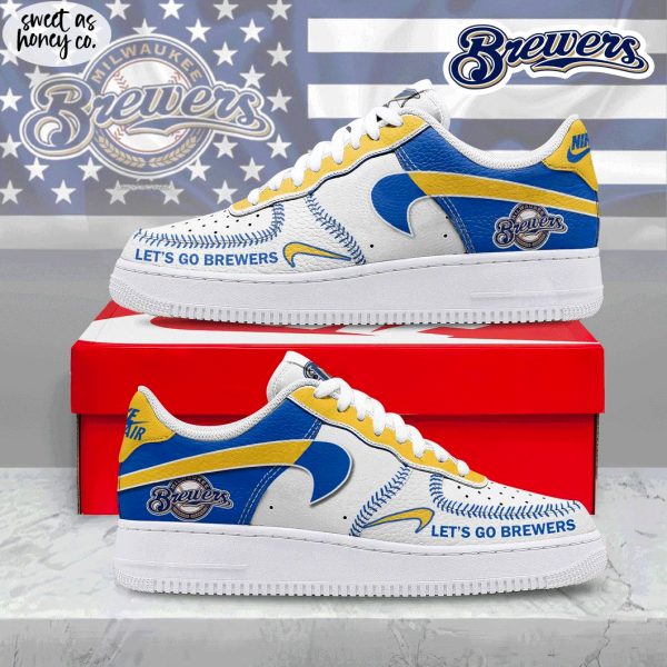 Milwaukee Brewers 2025 Let Go Brewers Air Force 1