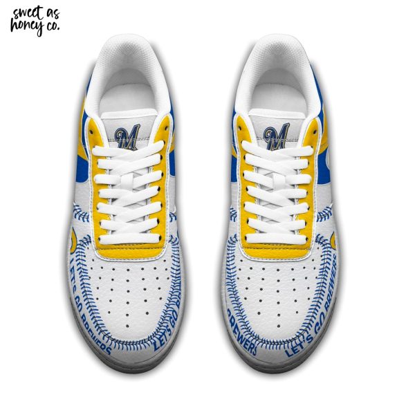 Milwaukee Brewers 2025 Let Go Brewers Air Force 1
