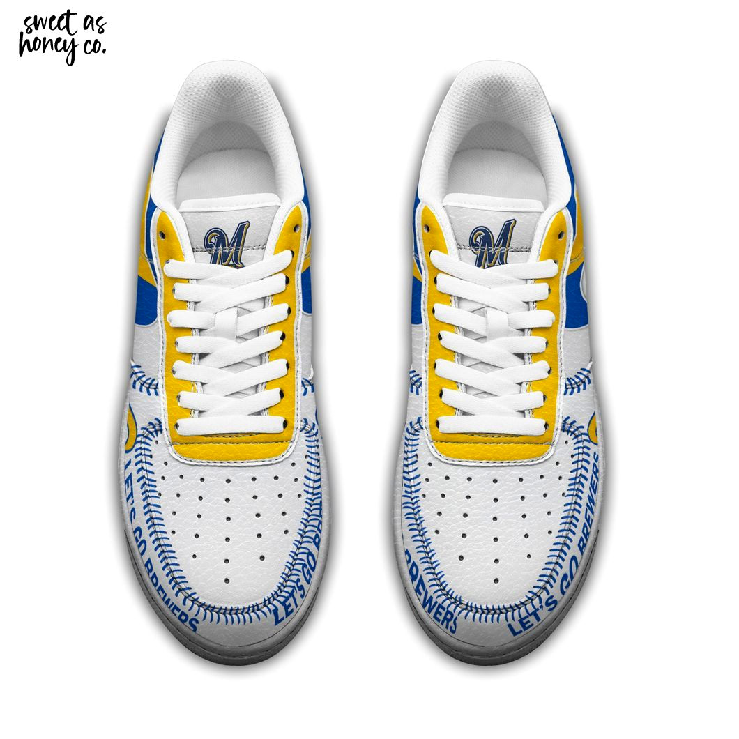 Milwaukee Brewers 2025 Let Go Brewers Air Force 1 Milwaukee Brewers 2025 Let Go Brewers Air Force 1