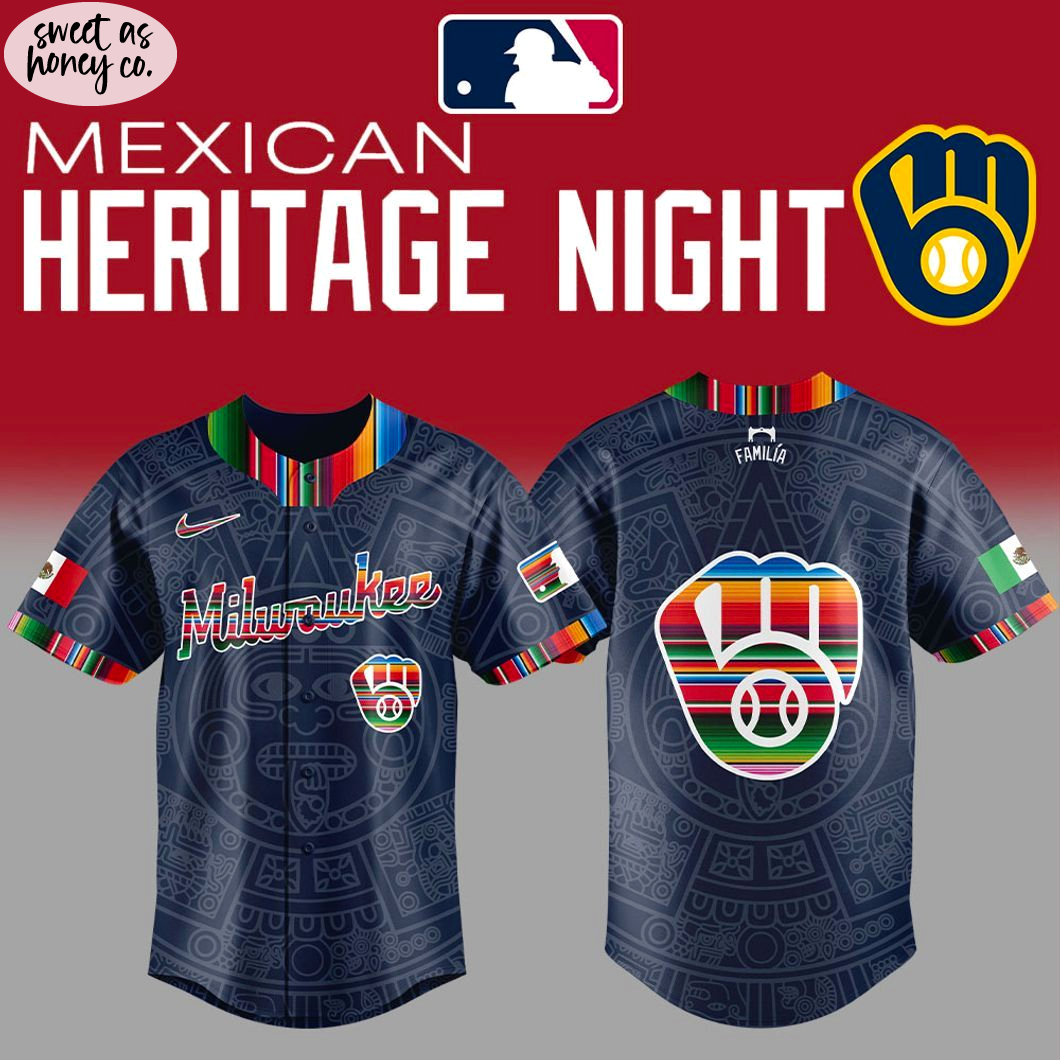 Milwaukee Brewers Mexican Heritage Month 2025 Jersey Milwaukee Brewers Mexican Heritage Month 2025 Jersey