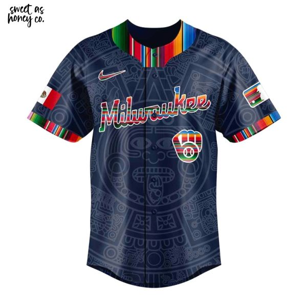 Milwaukee Brewers Mexican Heritage Month 2025 Jersey