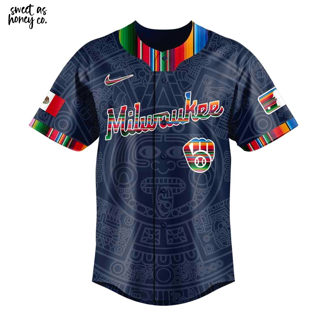 Milwaukee Brewers Mexican Heritage Month 2025 Jersey Milwaukee Brewers Mexican Heritage Month 2025 Jersey
