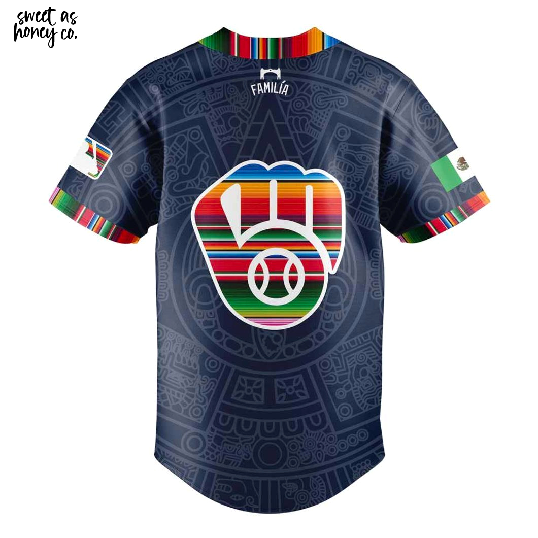 Milwaukee Brewers Mexican Heritage Month 2025 Jersey Milwaukee Brewers Mexican Heritage Month 2025 Jersey