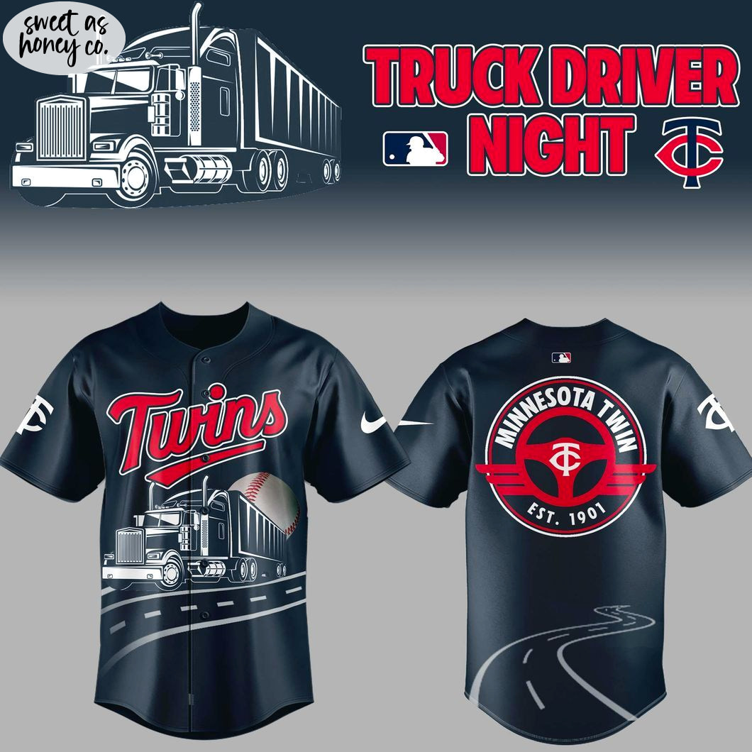 Minnesota Twins x Truck Driver Night 2025 Jersey Minnesota Twins x Truck Driver Night 2025 Jersey