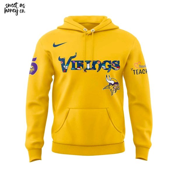Minnesota Vikings x Teacher Appreciation 2025 Hoodie