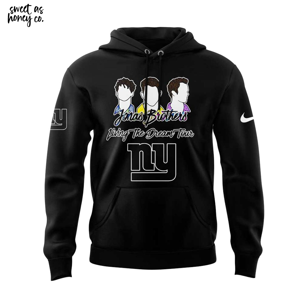 New York Giants x Jonas20 Dream Tour 2025 Hoodie New York Giants x Jonas20 Dream Tour 2025 Hoodie