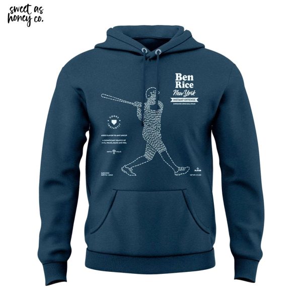 New York Yankees Ben Rice Special 2025 Hoodie