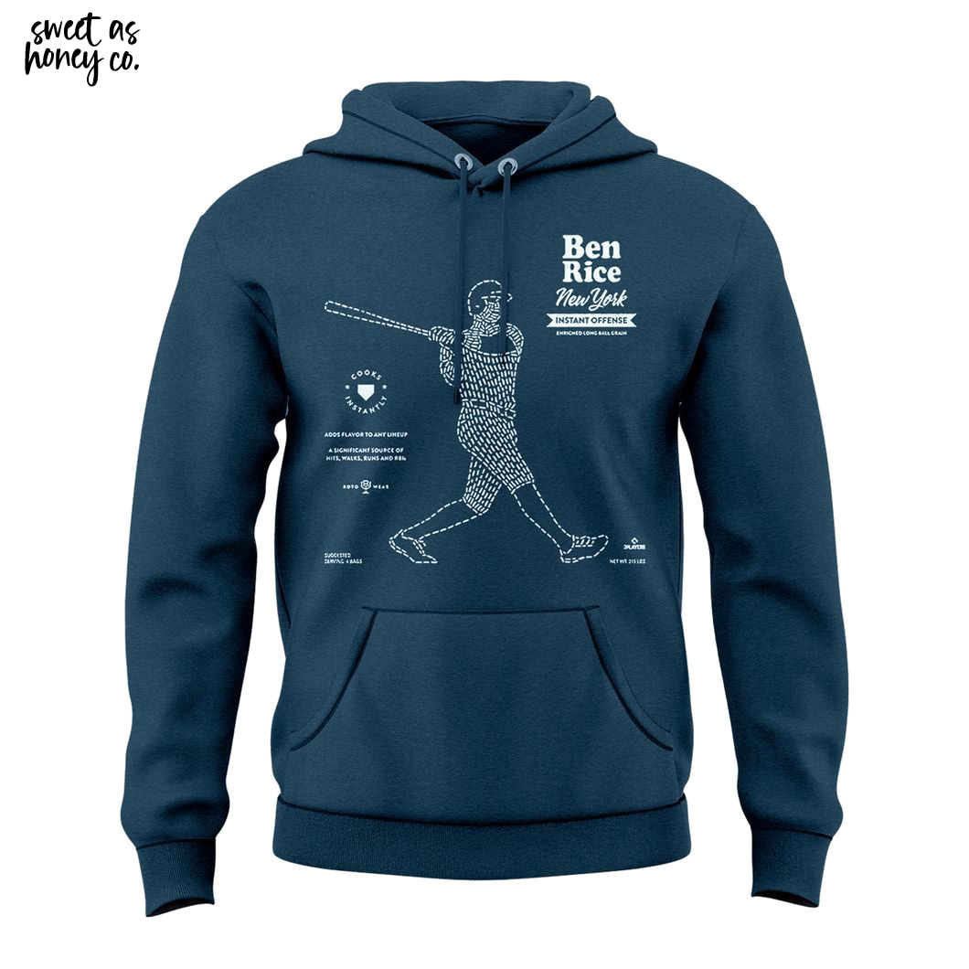 New York Yankees Ben Rice Special 2025 Hoodie New York Yankees Ben Rice Special 2025 Hoodie