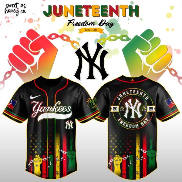New York Yankees Juneteenth Day Jersey 2025 Jersey