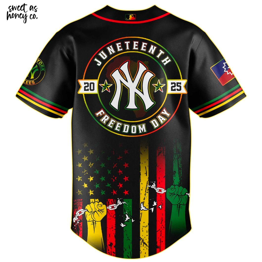 New York Yankees Juneteenth Day Jersey 2025 Jersey New York Yankees Juneteenth Day Jersey 2025 Jersey