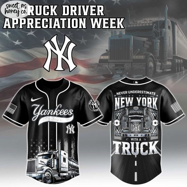 New York Yankees MLB X Nation Truck Driver Appreciation Week 2025 Special Jersey