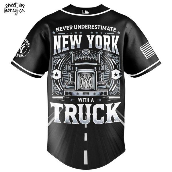 New York Yankees MLB X Nation Truck Driver Appreciation Week 2025 Special Jersey