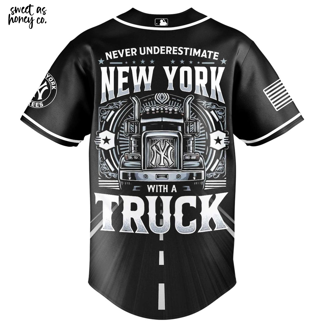 New York Yankees MLB X Nation Truck Driver Appreciation Week 2025 Special Jersey New York Yankees MLB X Nation Truck Driver Appreciation Week 2025 Special Jersey