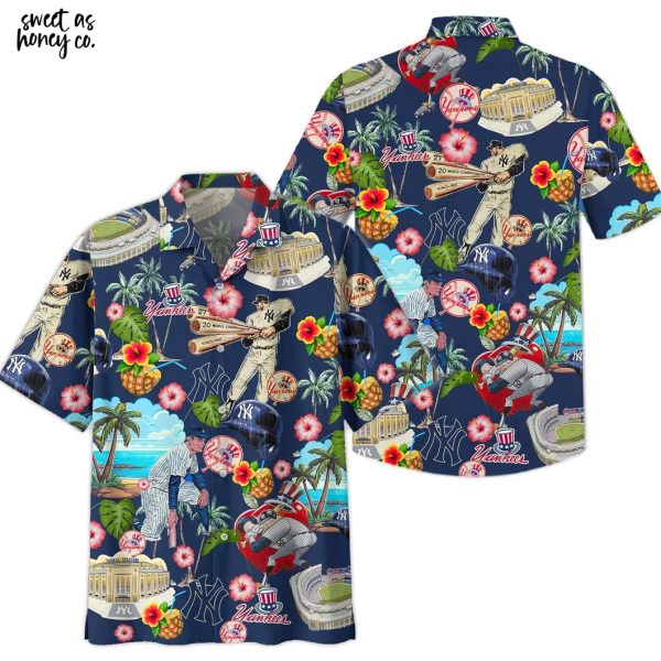 New York Yankees Summer Fresh Hawaiian Shirt