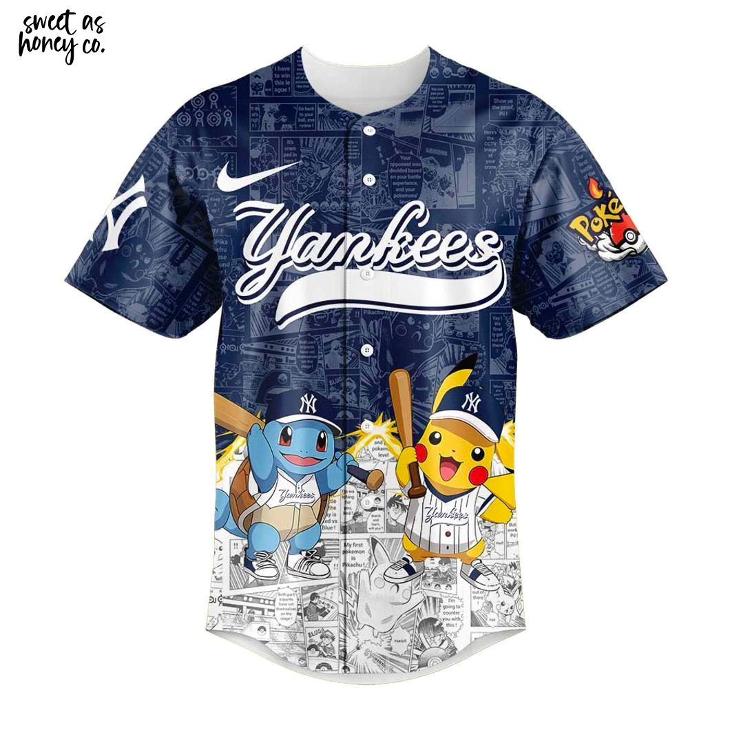 New York Yankees x Pokémon Limited Edition 2025 Baseball Jersey New York Yankees x Pokémon Limited Edition 2025 Baseball Jersey