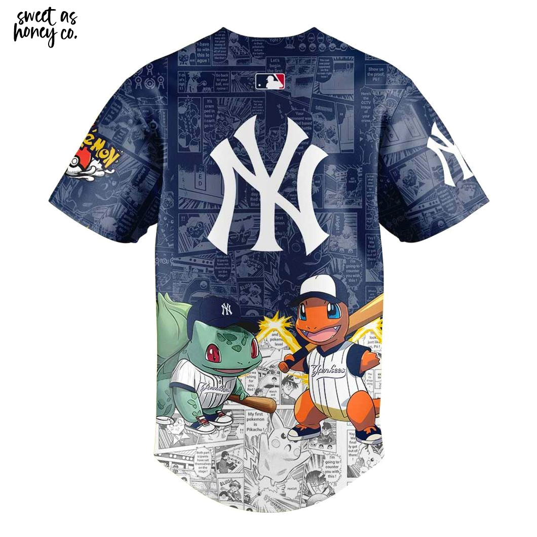 New York Yankees x Pokémon Limited Edition 2025 Baseball Jersey New York Yankees x Pokémon Limited Edition 2025 Baseball Jersey