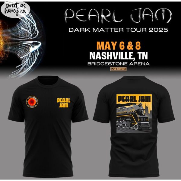 Pearl Jam Dark Matter World Tour 2025 For Fans 3D T-Shirt