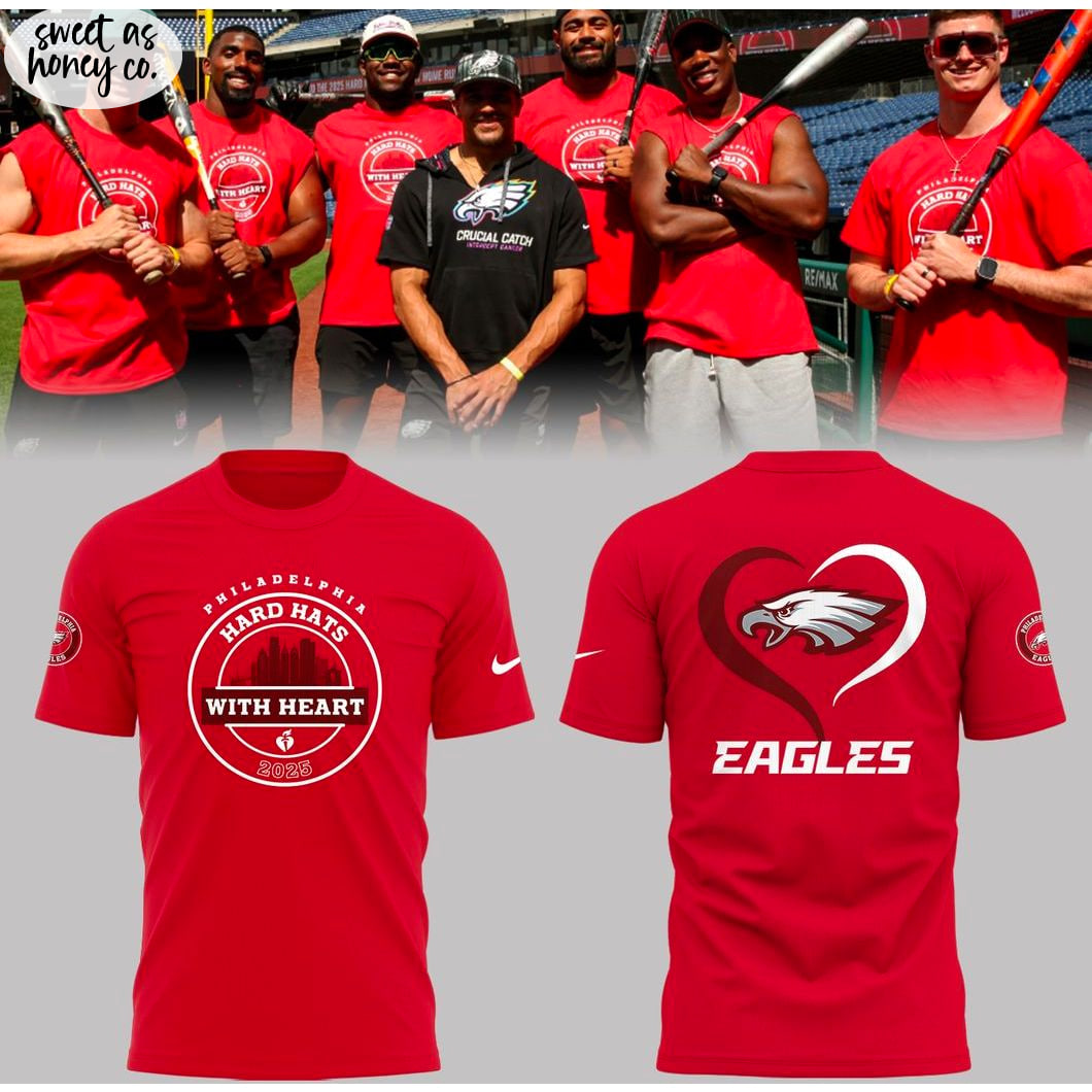 Philadelphia Hard Hats With Heart 2025 T-Shirt Philadelphia Hard Hats With Heart 2025 T-Shirt