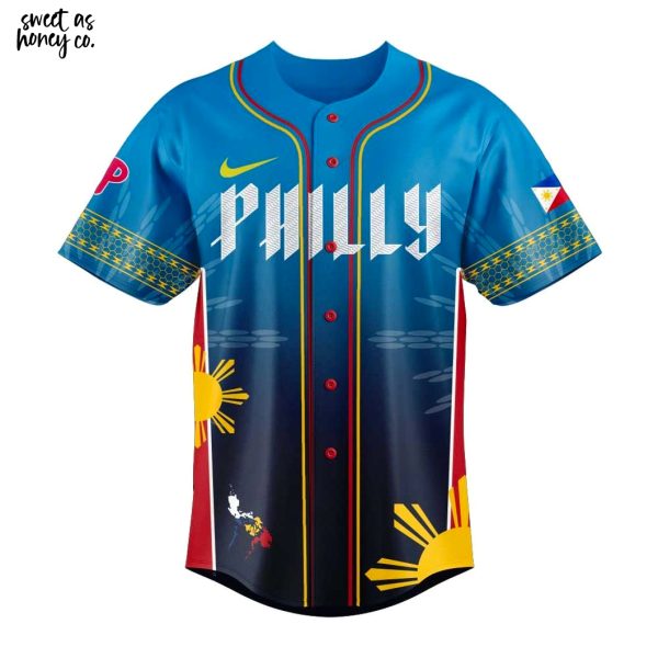 Philadelphia Phillies Filipino Heritage Night 2025 Special Teams Jersey