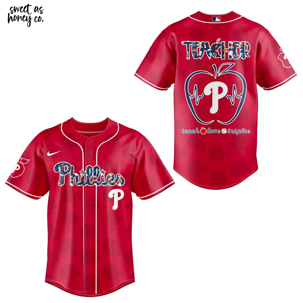 Philadelphia Phillies Teacher Appreciation 2025 Jersey Philadelphia Phillies Teacher Appreciation 2025 Jersey
