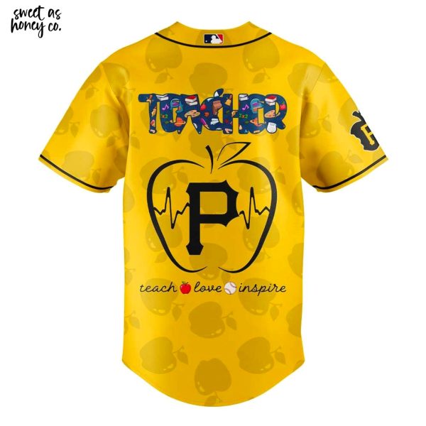 Pittsburgh Pirates Teacher Appreciation 2025 New Yellow Jersey