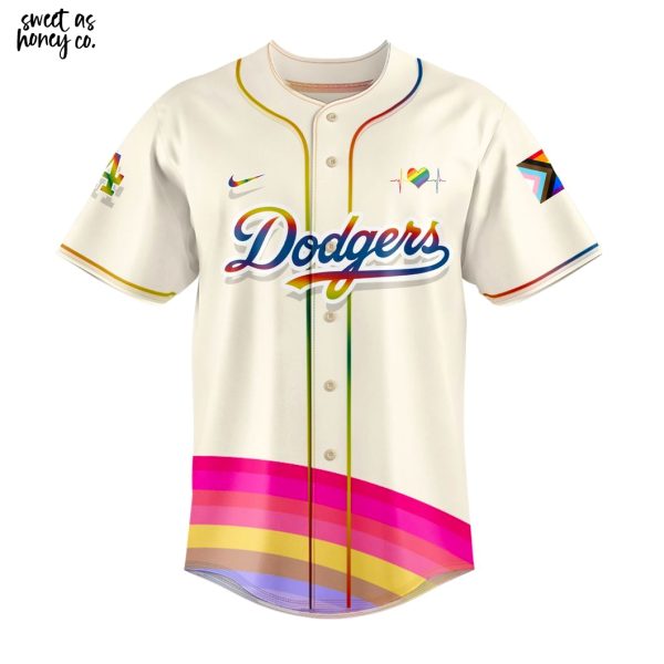 Pride Month x Los Angeles Dodgers 2025 Be Proud Of Yourself 2025 Jersey