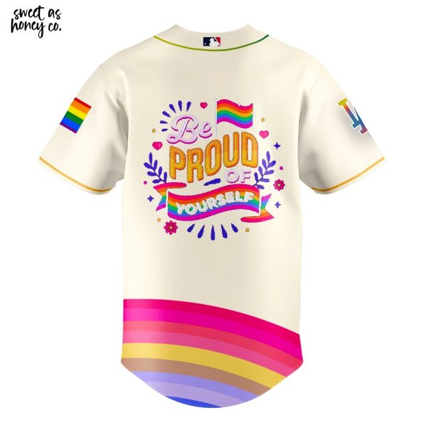 Pride Month x Los Angeles Dodgers 2025 Be Proud Of Yourself 2025 Jersey