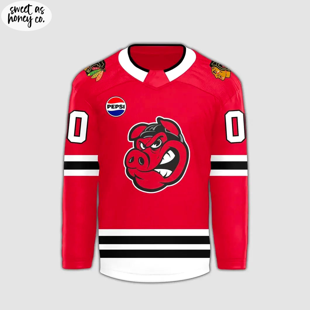Rockford IceHogs 2025 Special Edition Hockey Jersey Rockford IceHogs 2025 Special Edition Hockey Jersey