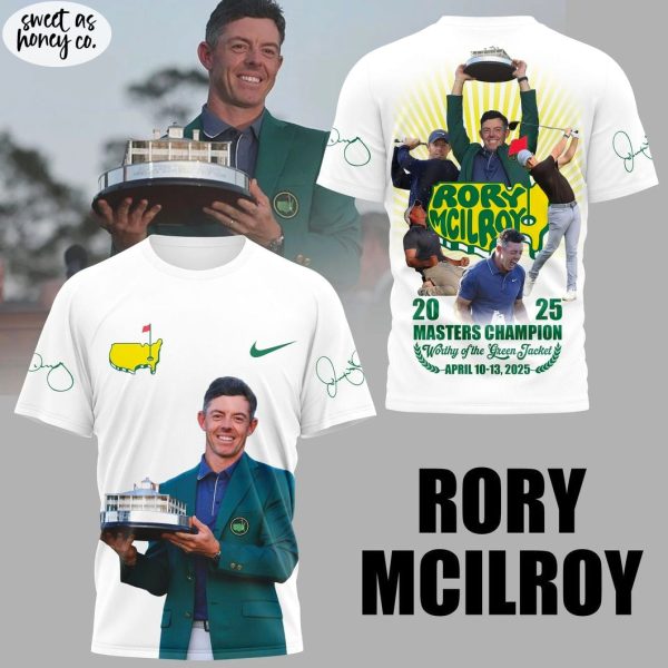 Rory Mcilroy 2025 Masters Champions T-Shirt