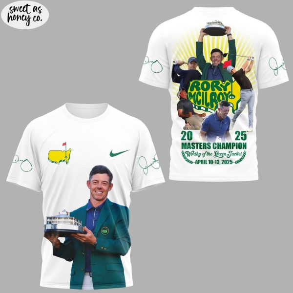 Rory Mcilroy 2025 Masters Champions T-Shirt