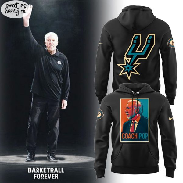 San Antonio Spurs x Coach Pop 2025 Hoodie