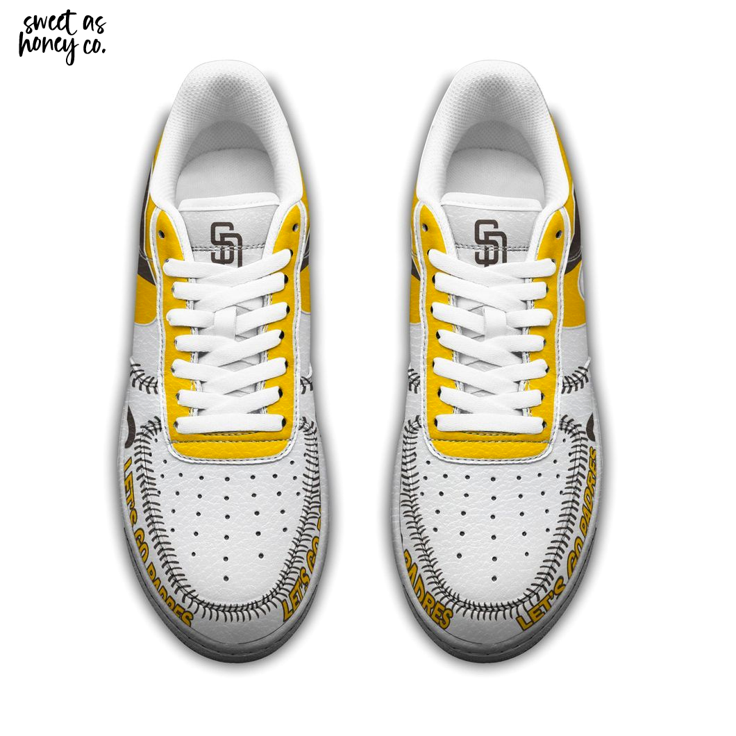 San Diego Padres 2025 Let Go Padres Air Force 1 San Diego Padres 2025 Let Go Padres Air Force 1