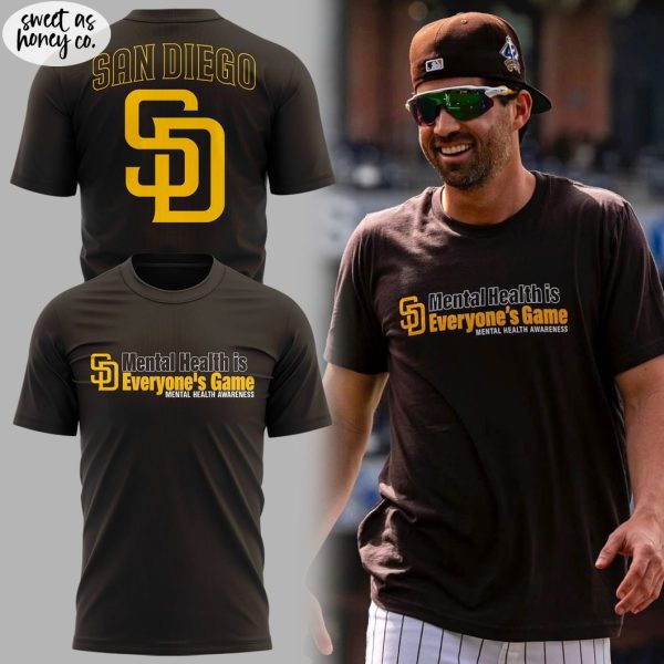San Diego Padres x Mental Health Awareness Month 2025 Special T-Shirt