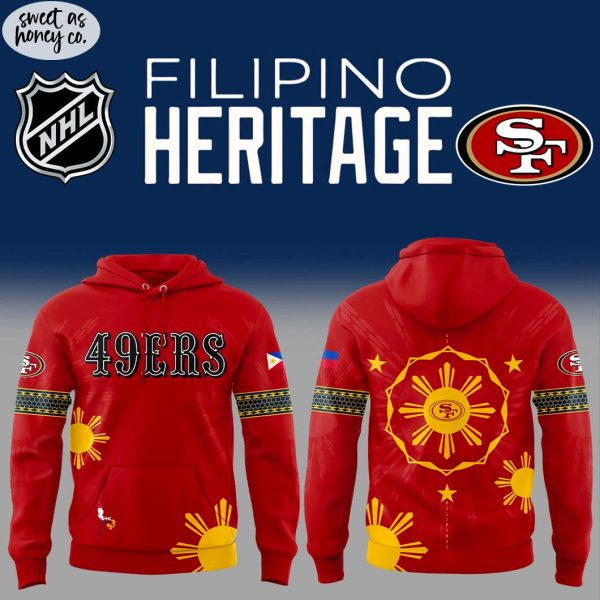 San Francisco 49ers Filipino Heritage Night 2025 Hoodie