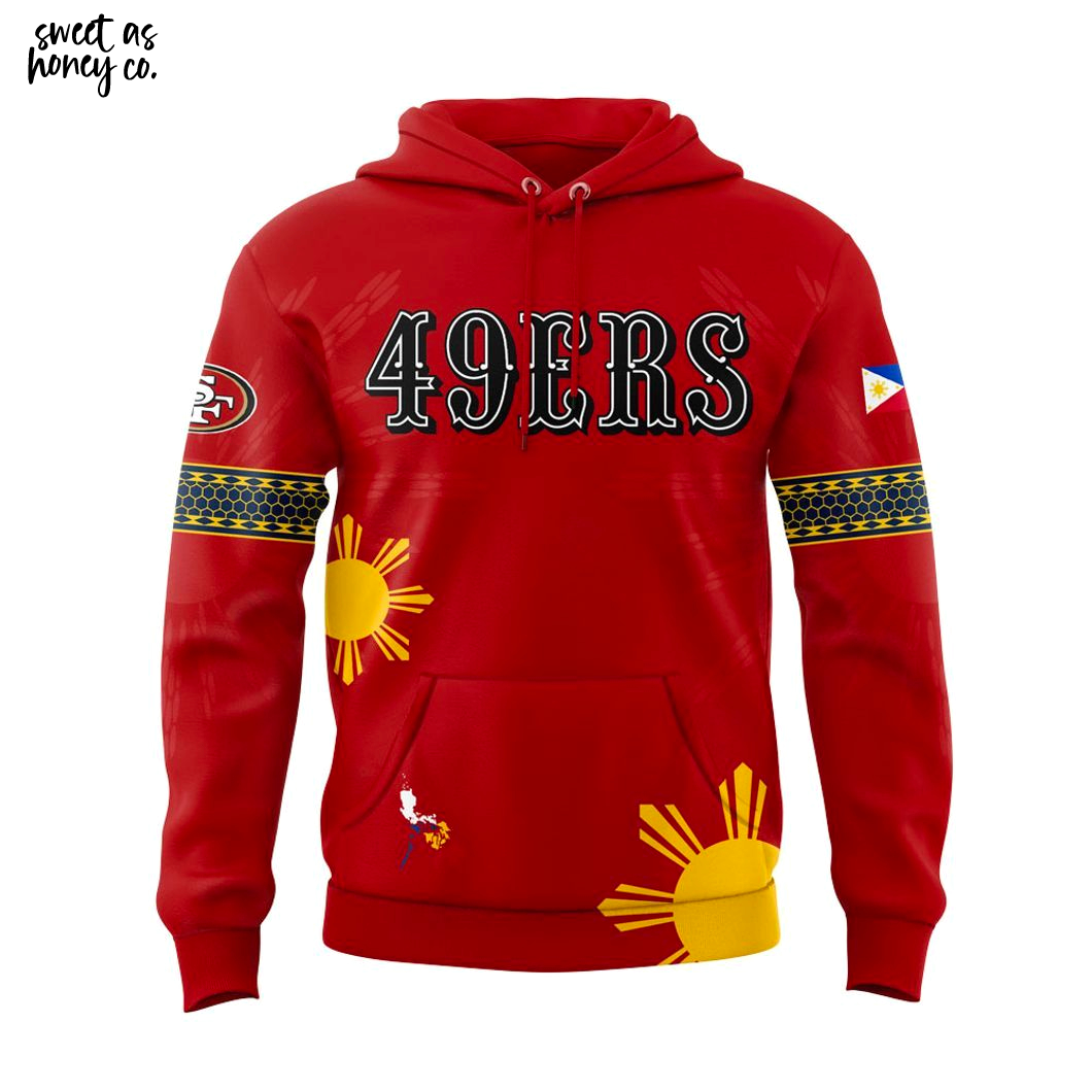 San Francisco 49ers Filipino Heritage Night 2025 Hoodie San Francisco 49ers Filipino Heritage Night 2025 Hoodie
