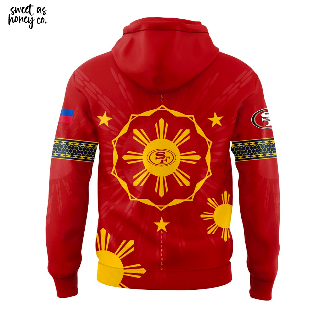 San Francisco 49ers Filipino Heritage Night 2025 Hoodie San Francisco 49ers Filipino Heritage Night 2025 Hoodie