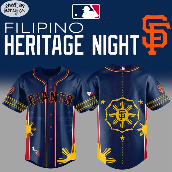 San Francisco Giants Filipino Heritage Night 2025 Jersey