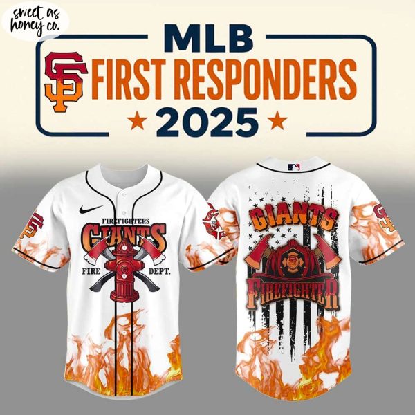 San Francisco Giants Firefighter Appreciation Day 2025 Jersey
