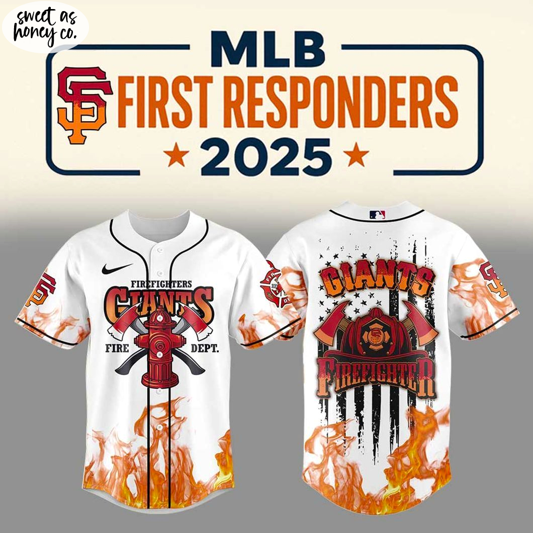 San Francisco Giants Firefighter Appreciation Day 2025 Jersey San Francisco Giants Firefighter Appreciation Day 2025 Jersey